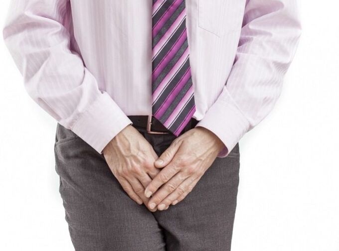 bol u preponama s prostatitisom